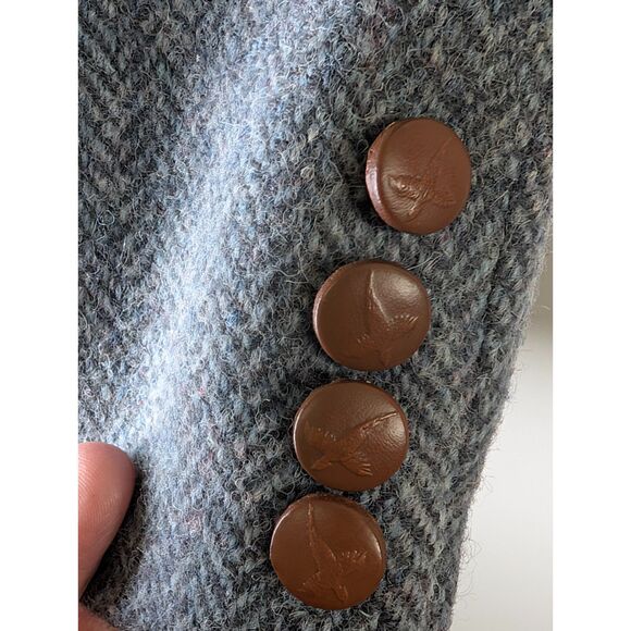 Vintage Orvis Harris Tweed 42R Blazer Made in England Wool Heritage - Picture 6 of 9